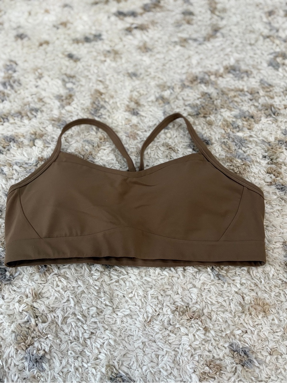 Athleta Brown Seamless Sports Bralette*